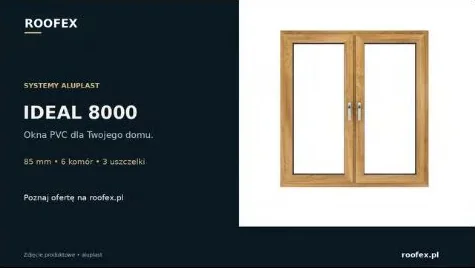 Kadr filmu Roofex: okno Ideal 8000